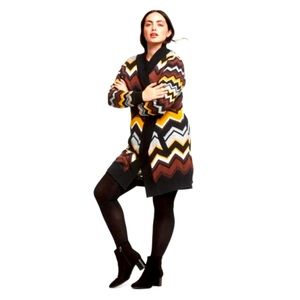 Missoni for Target— vibrant, luxurious, warm open cardigan